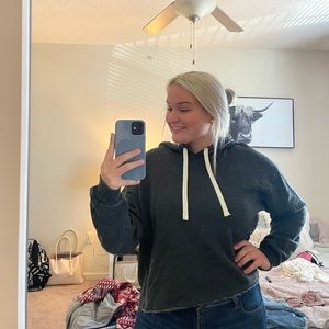 Distressed COLSIE loungewear hoodie